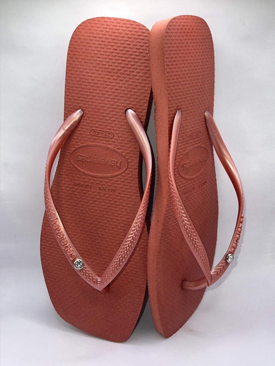 Diamond Flip Flop Square Tropical