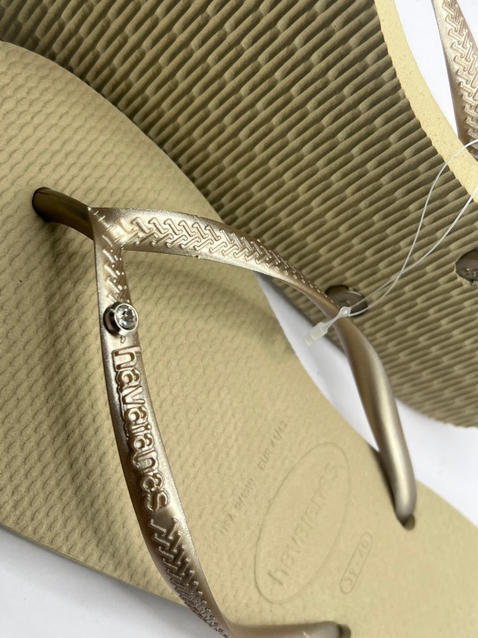 Diamond Flip Flop Sandy Grey