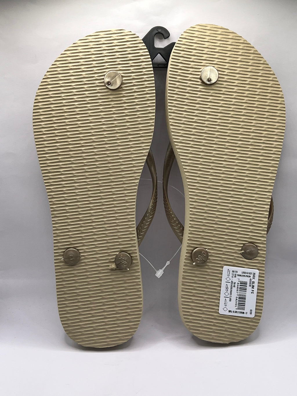 Diamond Flip Flop Sandy Grey