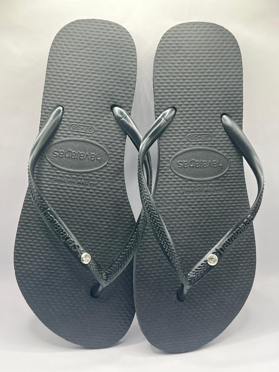 Diamond Flip Flop black