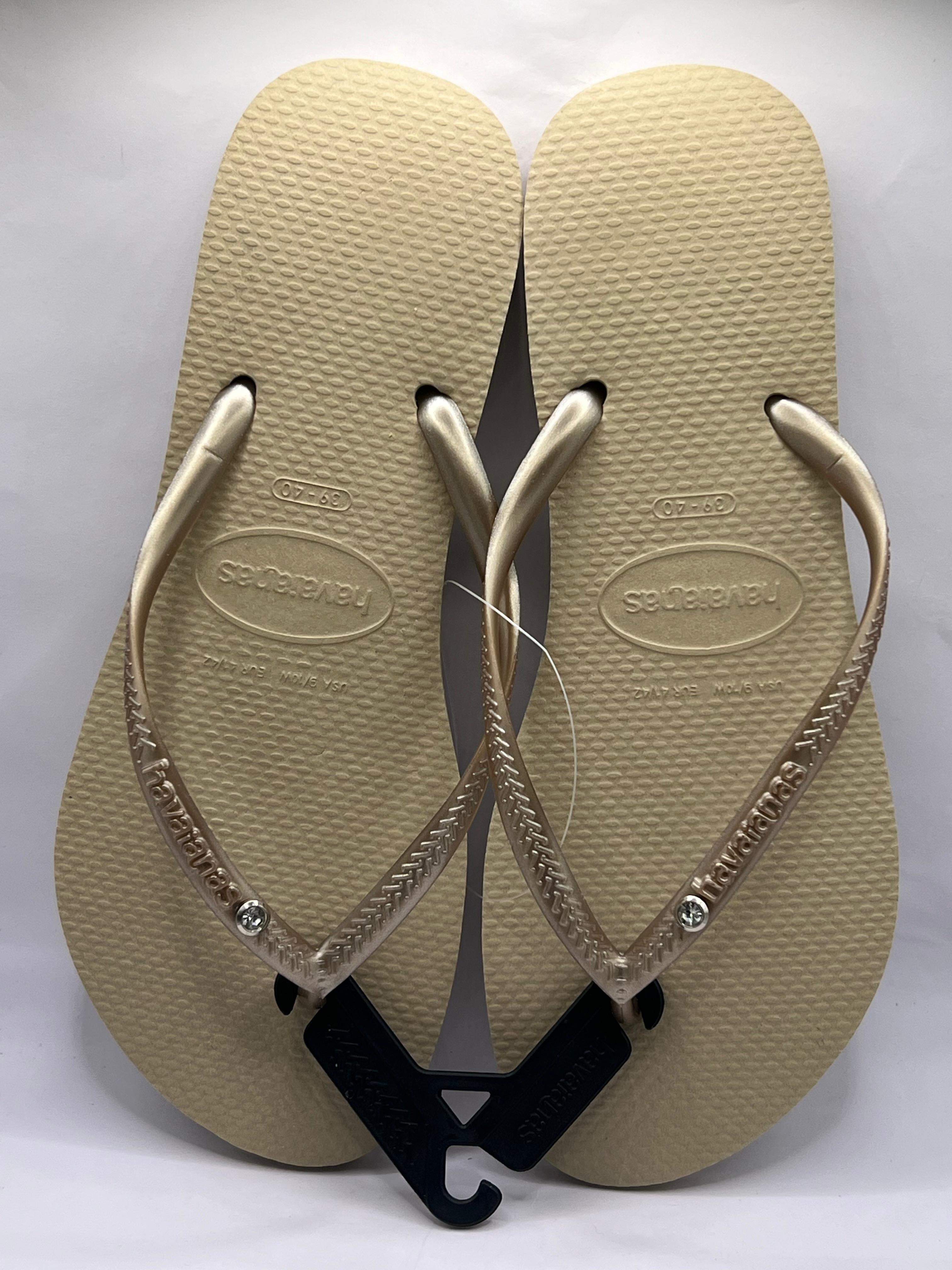 Diamond Flip Flop Sandy Grey