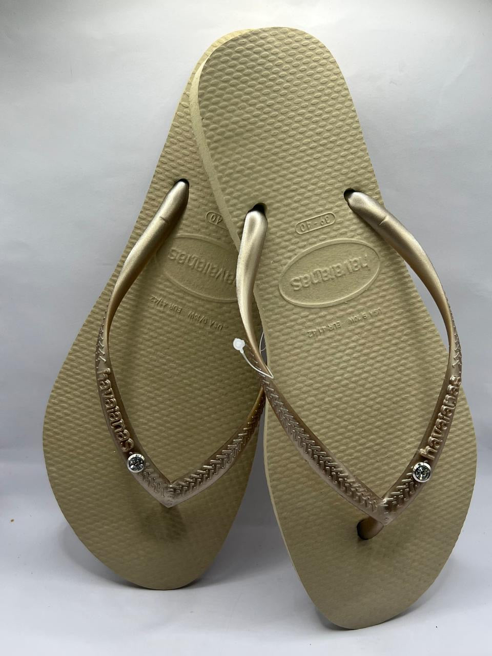 Diamond Flip Flop Sandy Grey